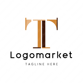 Tと1とナンバーワンのロゴ