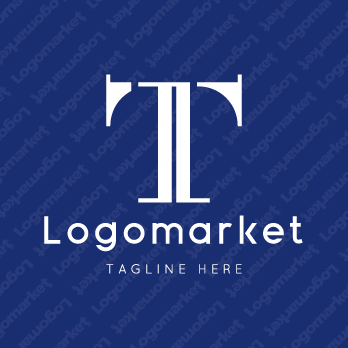 Tと1とナンバーワンのロゴ