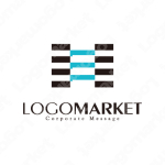 Hとシンプルとビルのロゴ