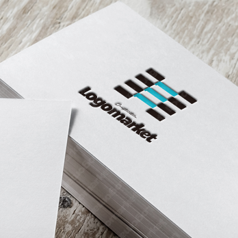 Hとシンプルとビルのロゴ