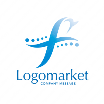 Fと清涼と鳥のロゴ