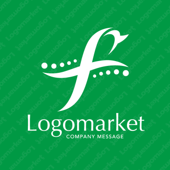 Fと清涼と鳥のロゴ