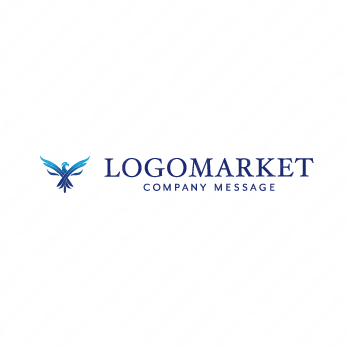 Fと鳥と飛翔のロゴ