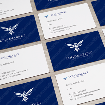 Fと鳥と飛翔のロゴ