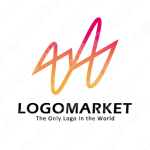 波形と鼓動とエネルギーのロゴ