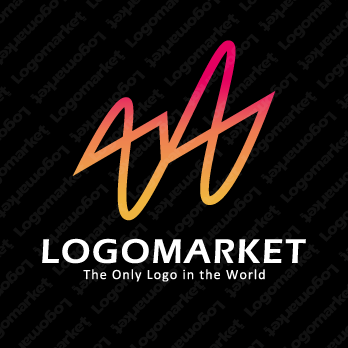 波形と鼓動とエネルギーのロゴ