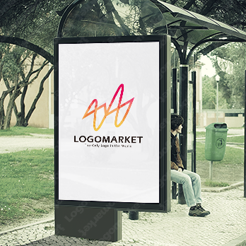 波形と鼓動とエネルギーのロゴ