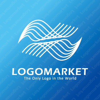 波とストリームとXのロゴ