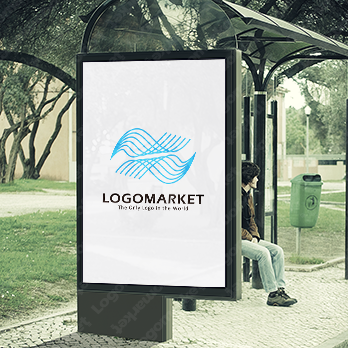 波とストリームとXのロゴ