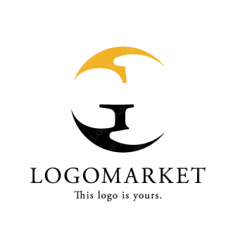 Gと月と高級のロゴ