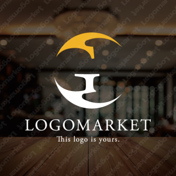 Gと月と高級のロゴ