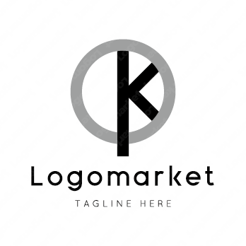 Kとkと木のロゴ