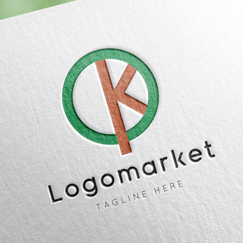 Kとkと木のロゴ