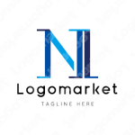 Nと1とナンバーワンのロゴ