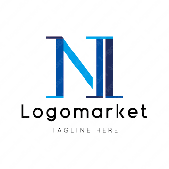 Nと1とナンバーワンのロゴ