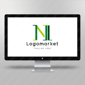 Nと1とナンバーワンのロゴ