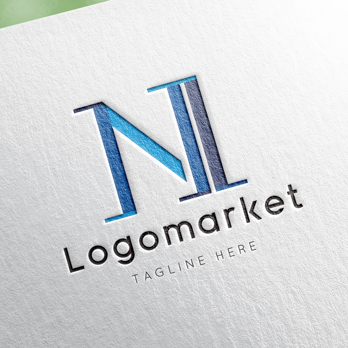 Nと1とナンバーワンのロゴ