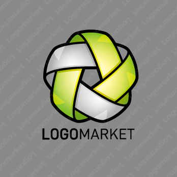 球とAと星のロゴ