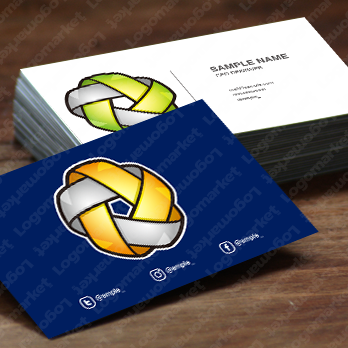 球とAと星のロゴ