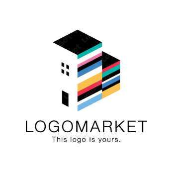 家と建物とLのロゴ