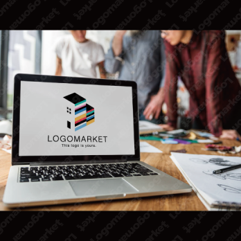 Aとaと虹のロゴ