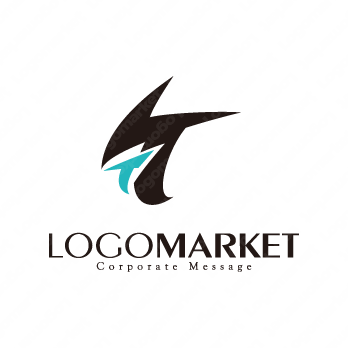 力強いとスピードとかっこいいのロゴ