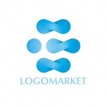 Eと無限と８のロゴ