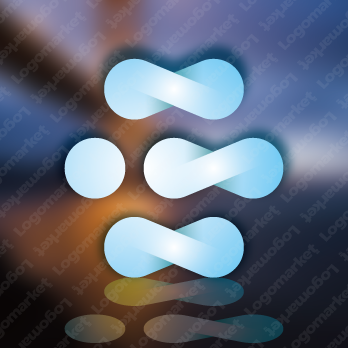 Aとaと虹のロゴ