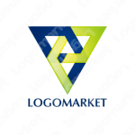 Eと三角とひし形のロゴ