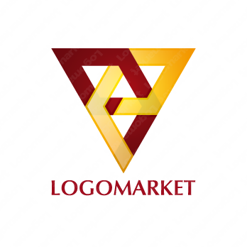 Eと三角とひし形のロゴ