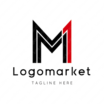 Mとオンリーワンとナンバーワンのロゴ