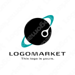 星と衛星と惑星のロゴ