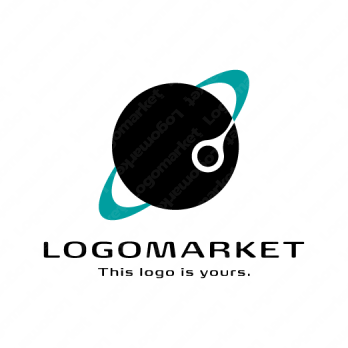 星と衛星と惑星のロゴ