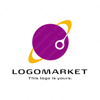 星と衛星と惑星のロゴ