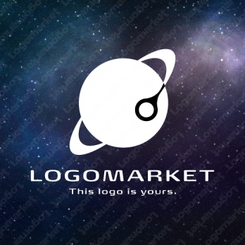 星と衛星と惑星のロゴ