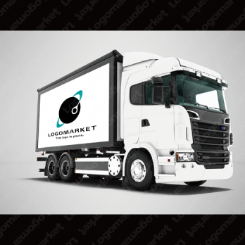 星と衛星と惑星のロゴ