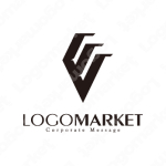 Vと鍵爪とラグジュアリーのロゴ