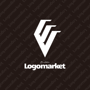 Vと鍵爪とラグジュアリーのロゴ