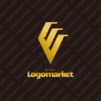 Vと鍵爪とラグジュアリーのロゴ