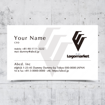 Aとaと虹のロゴ