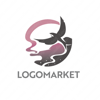 ぬくもりと繋がりとツバメのロゴ