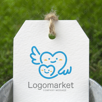 Aとaと虹のロゴ