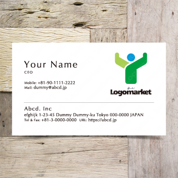 Aとaと虹のロゴ