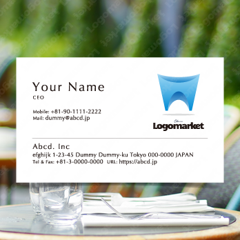 Aとaと虹のロゴ