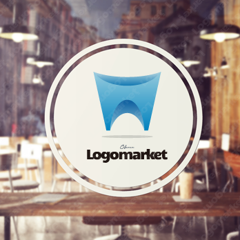 シンプルと上質感と信頼性のロゴ