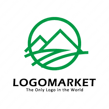 山と自然と地域のロゴ