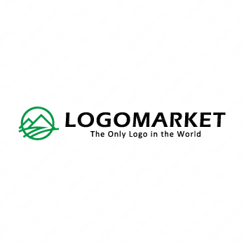 山と自然と地域のロゴ