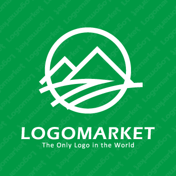 山と自然と地域のロゴ