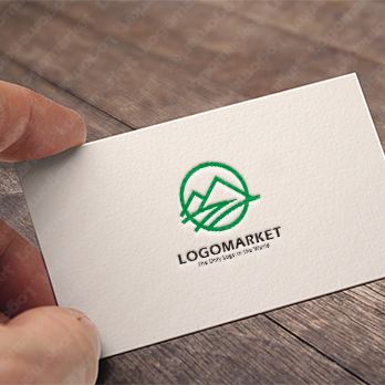 山と自然と地域のロゴ