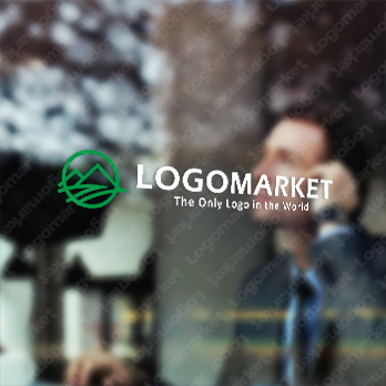 山と自然と地域のロゴ